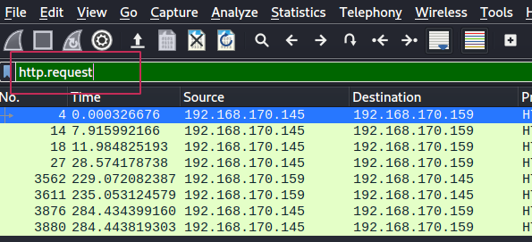 Wireshark Analysis
